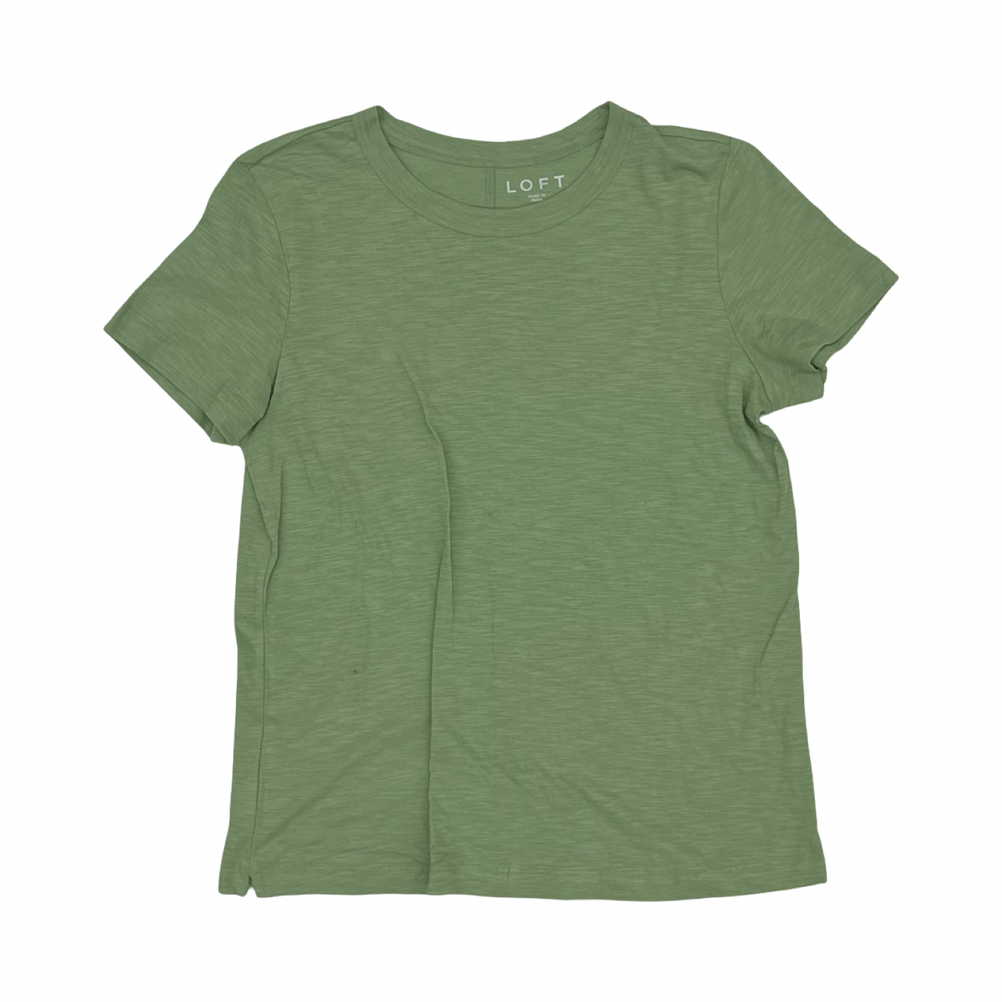 Top Ss Basic By Loft In Green, Size:S