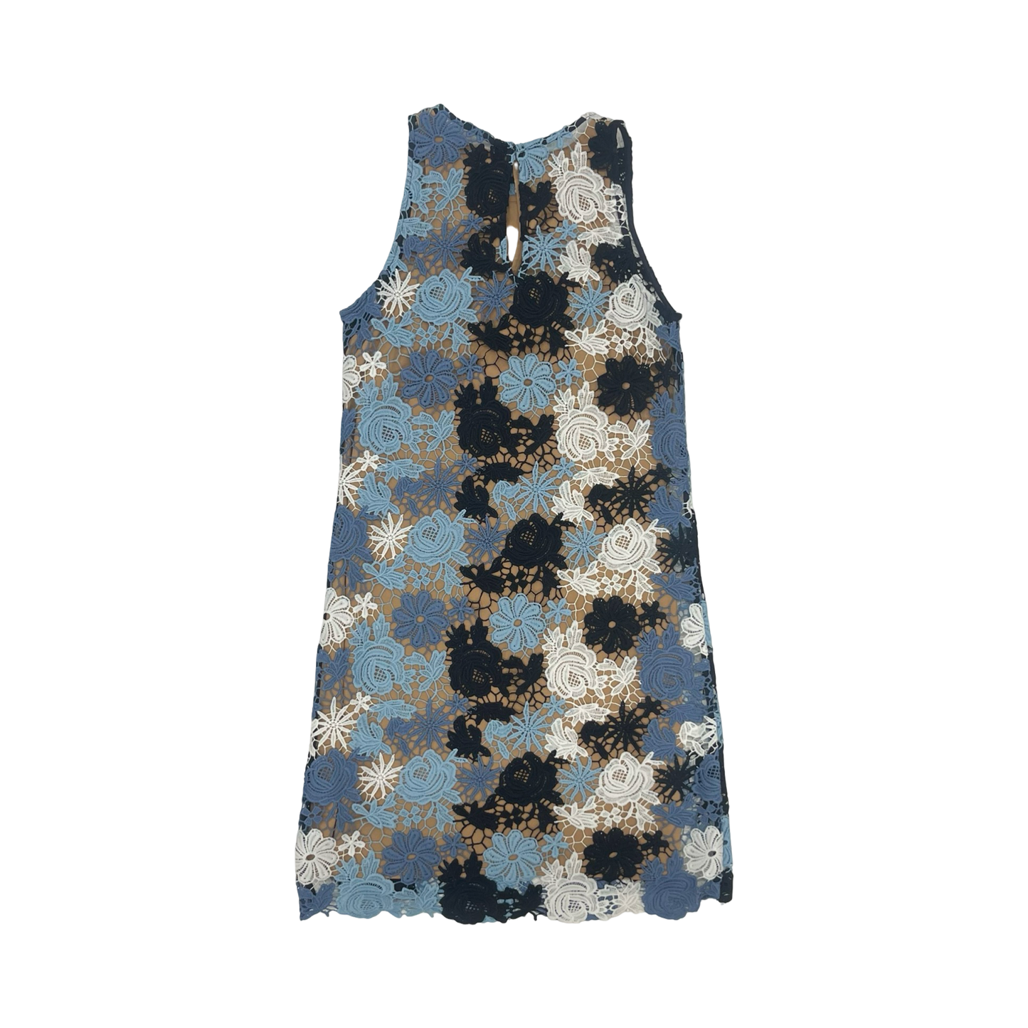 Dress Designer By Michael Kors In Blue, Size:0P