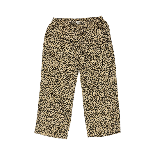 Pants Wide Leg By A New Day In Leopard Print, Size:Xl