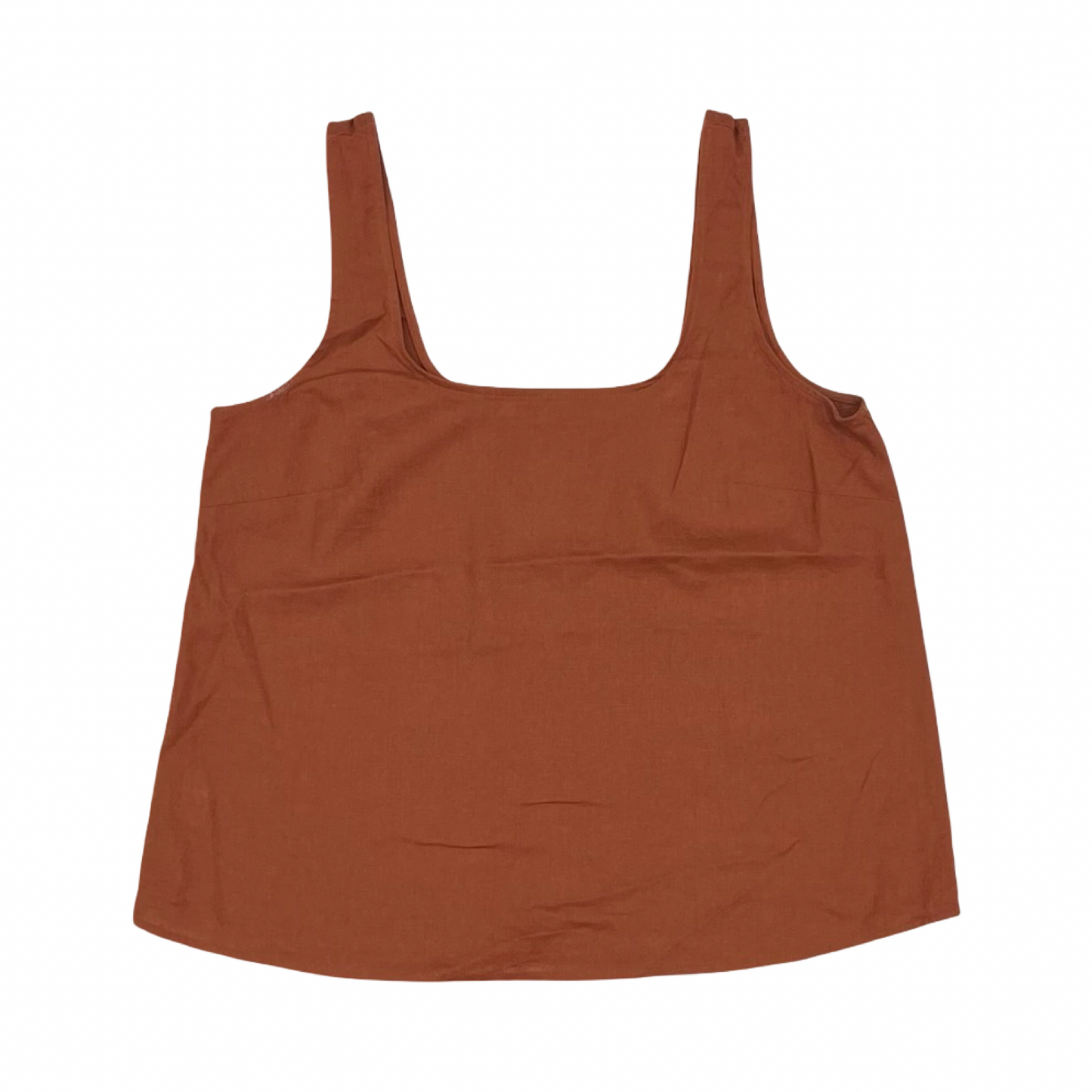 Blouse Sleeveless By Loft In Orange, Size:Xs