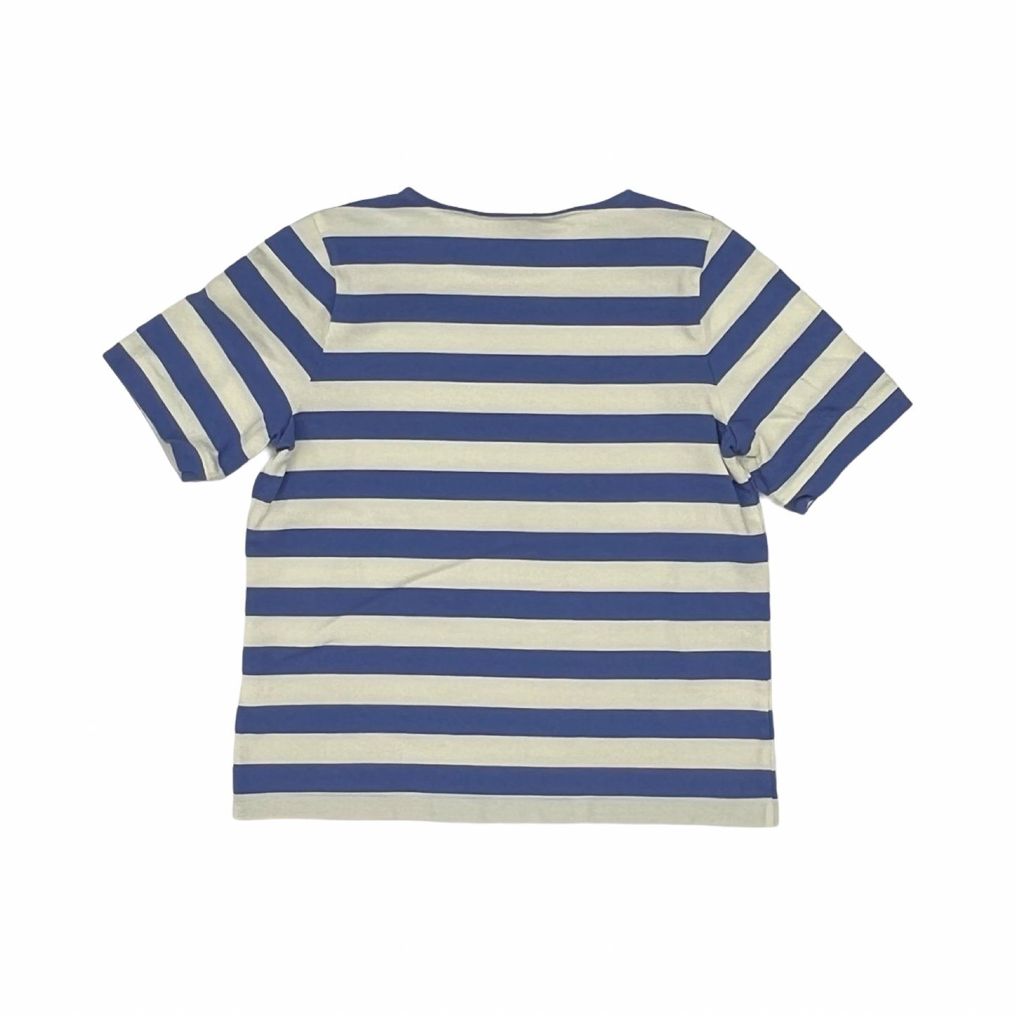 Top Ss By J. Crew In Blue & Cream, Size:Xs
