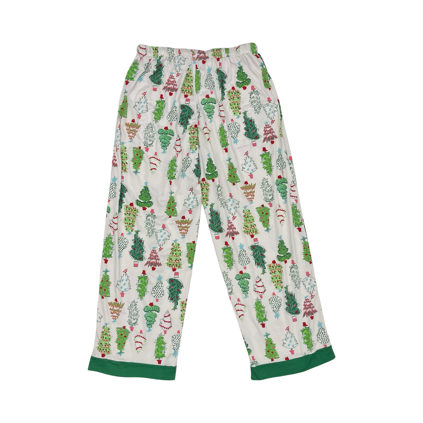 Pajama Pants By Clothes Mentor In White, Size:Xl