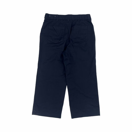 Pants Cropped By Chicos In Blue & Brown, Size:10