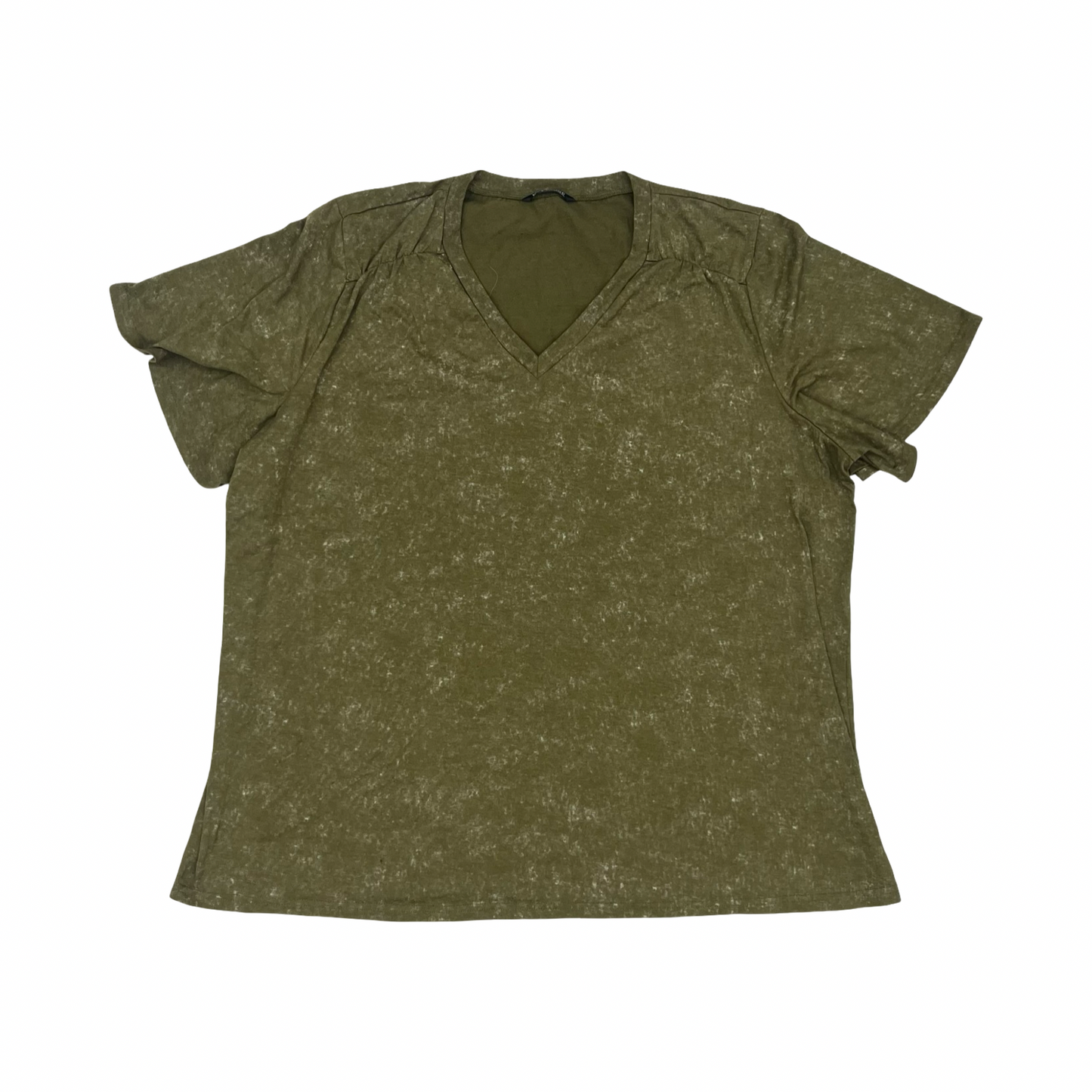 Top Ss By Bloomchic In Green, Size:3X