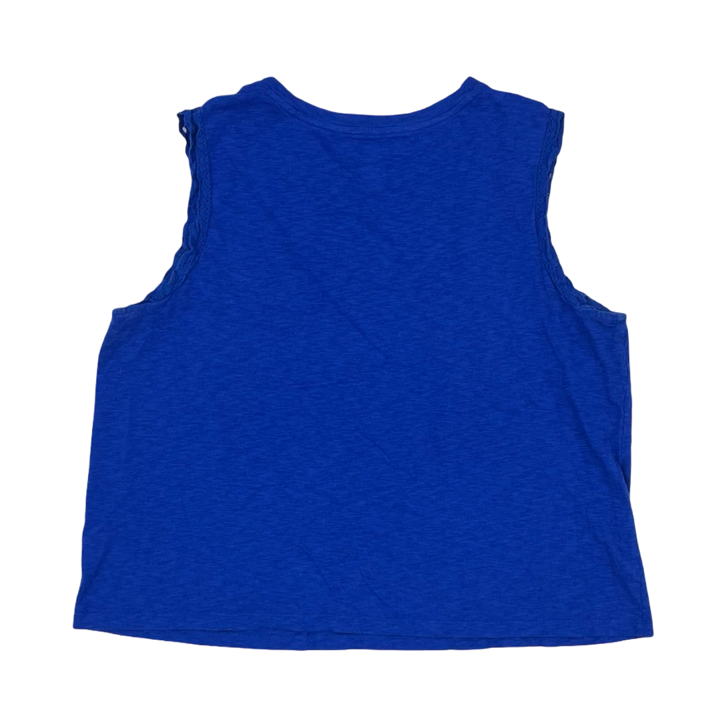 Top Sleeveless By Sonoma In Blue, Size:Xl
