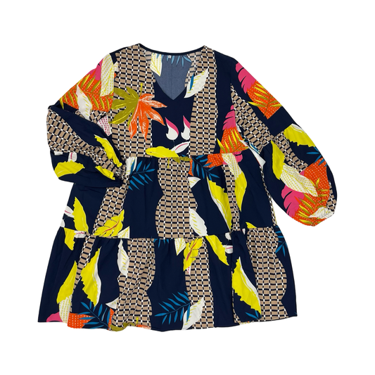 Dress Casual Short By Clothes Mentor In Blue, Size:M