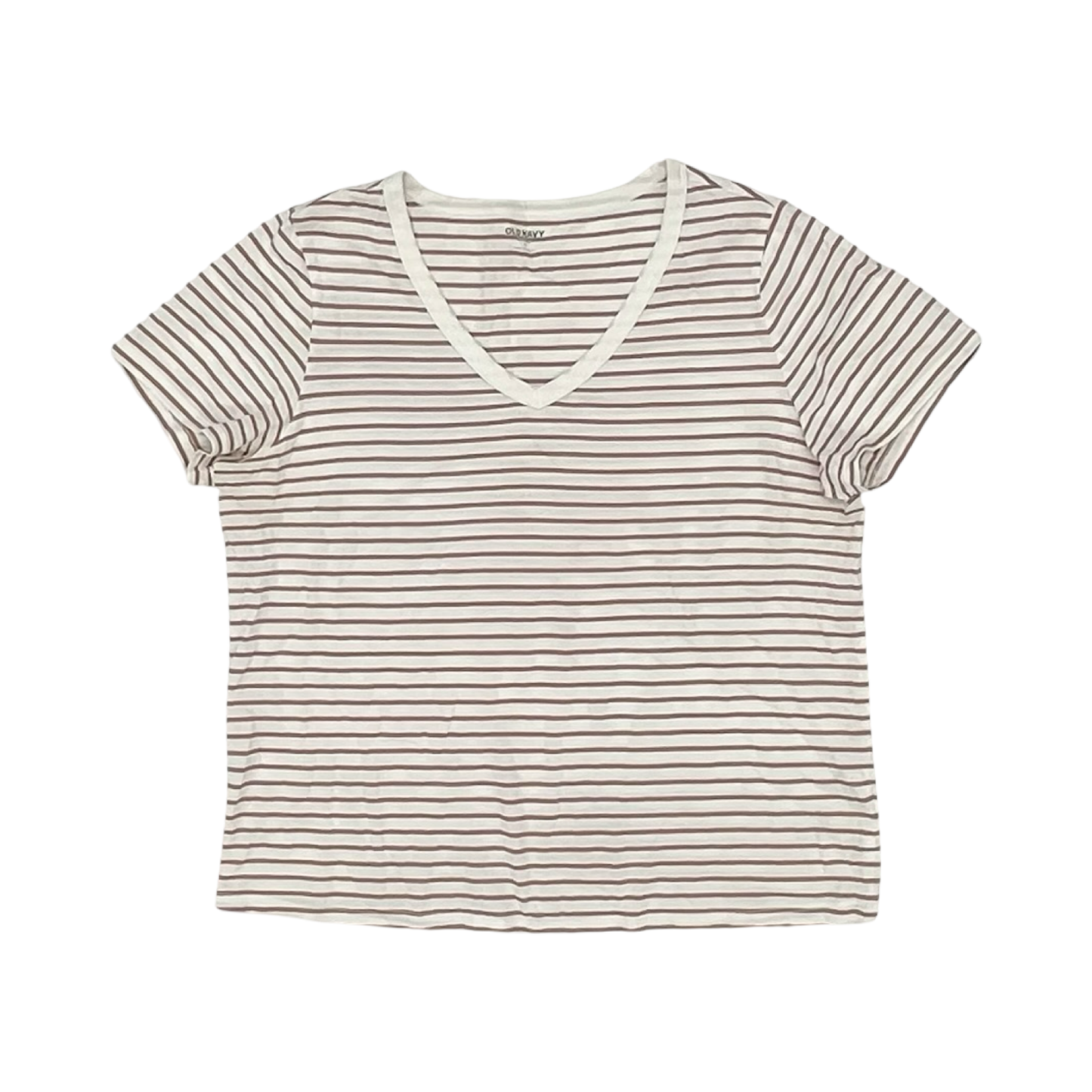 Top Ss By Old Navy In Brown & Cream, Size:M