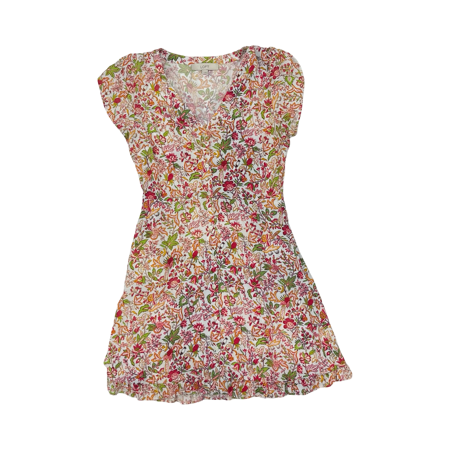 Dress Casual Short By Loft In Multi, Size:2