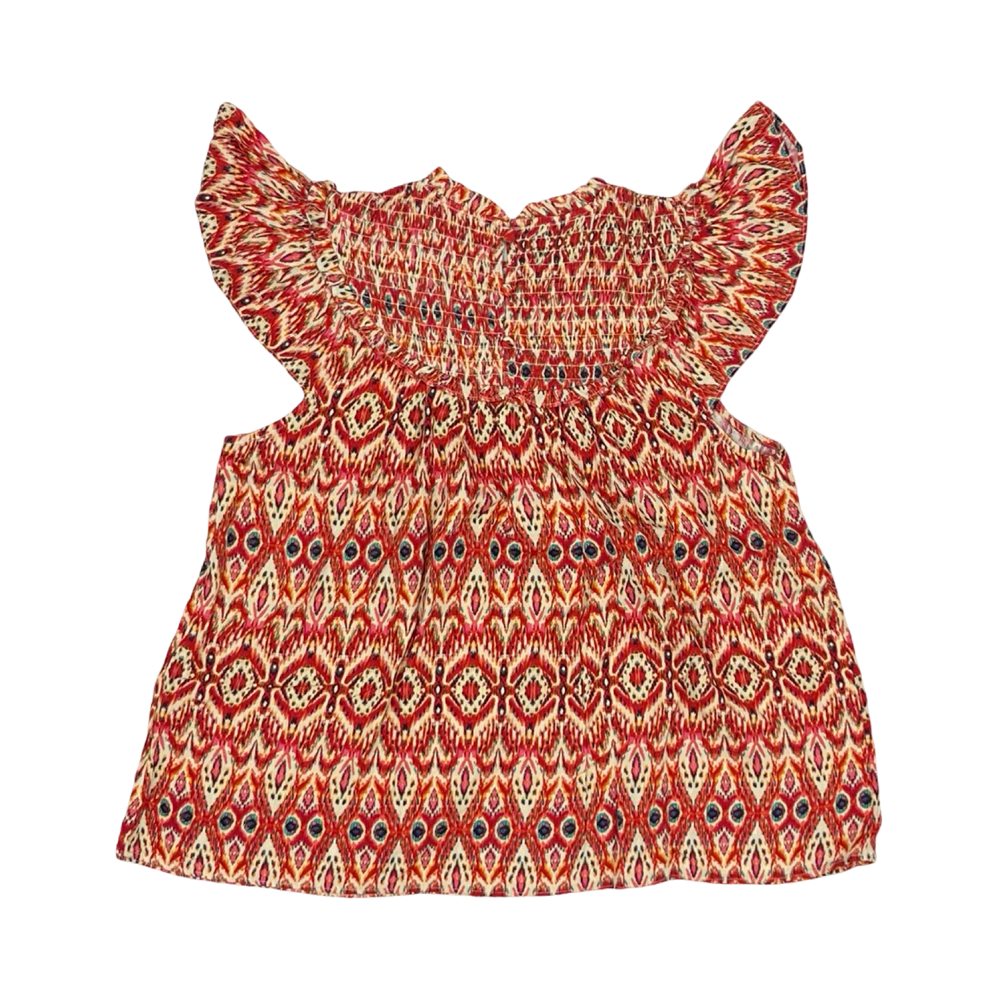 Blouse Ss By Rose And Olive In Multi, Size:M