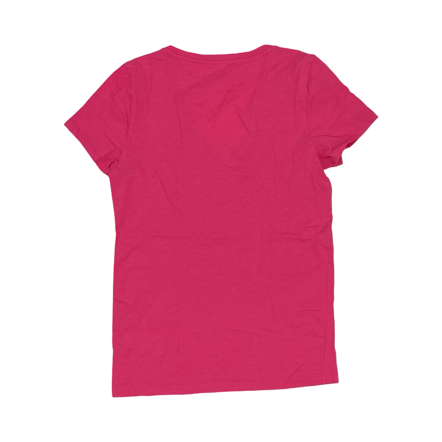 Top Ss Basic By J. Crew In Pink, Size:M