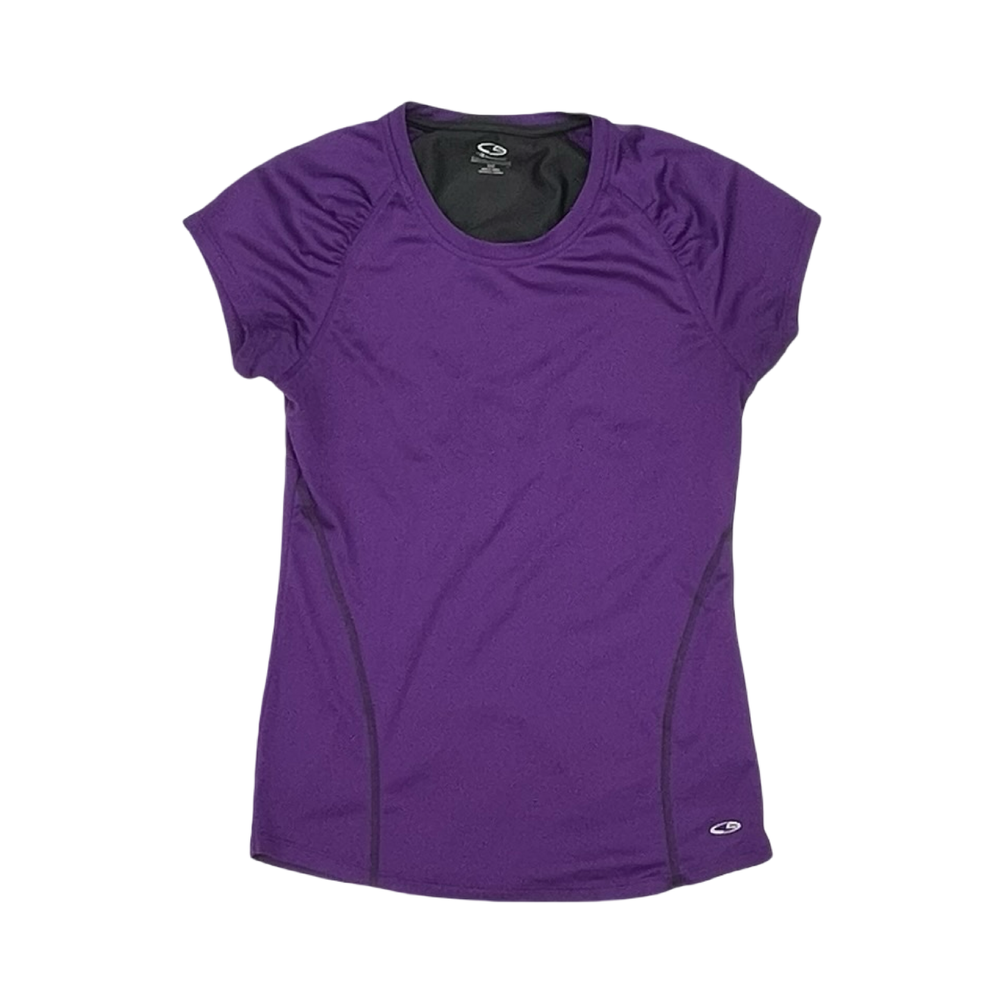 Athletic Top Ss By Champion In Purple, Size:M