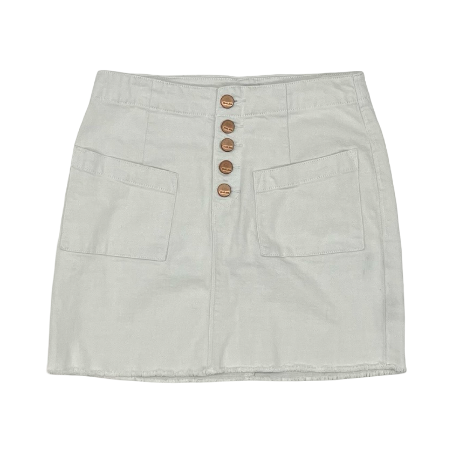 Skirt Mini & Short By Dear John In White Denim, Size:4