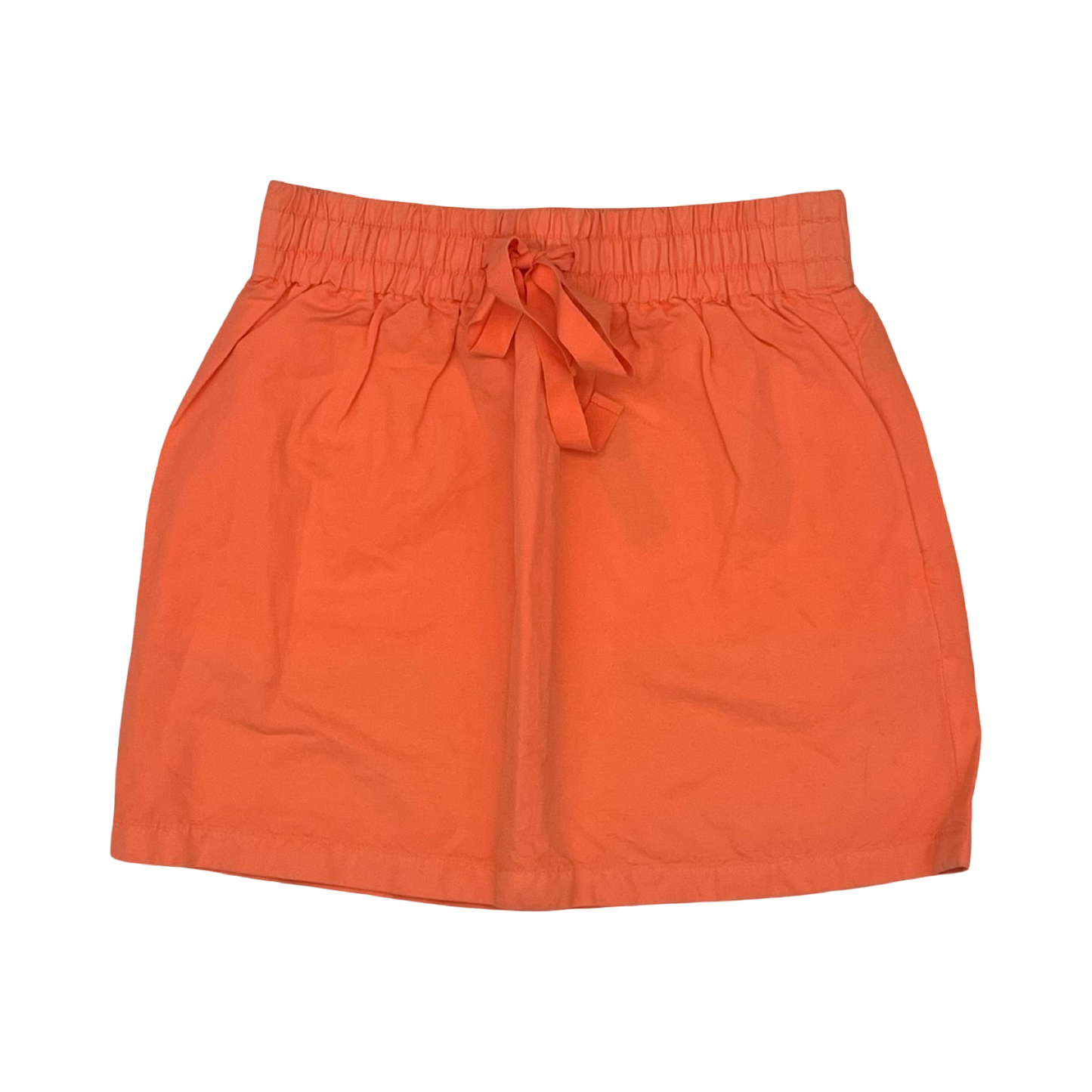 Skirt Mini & Short By J. Crew In Orange, Size:0
