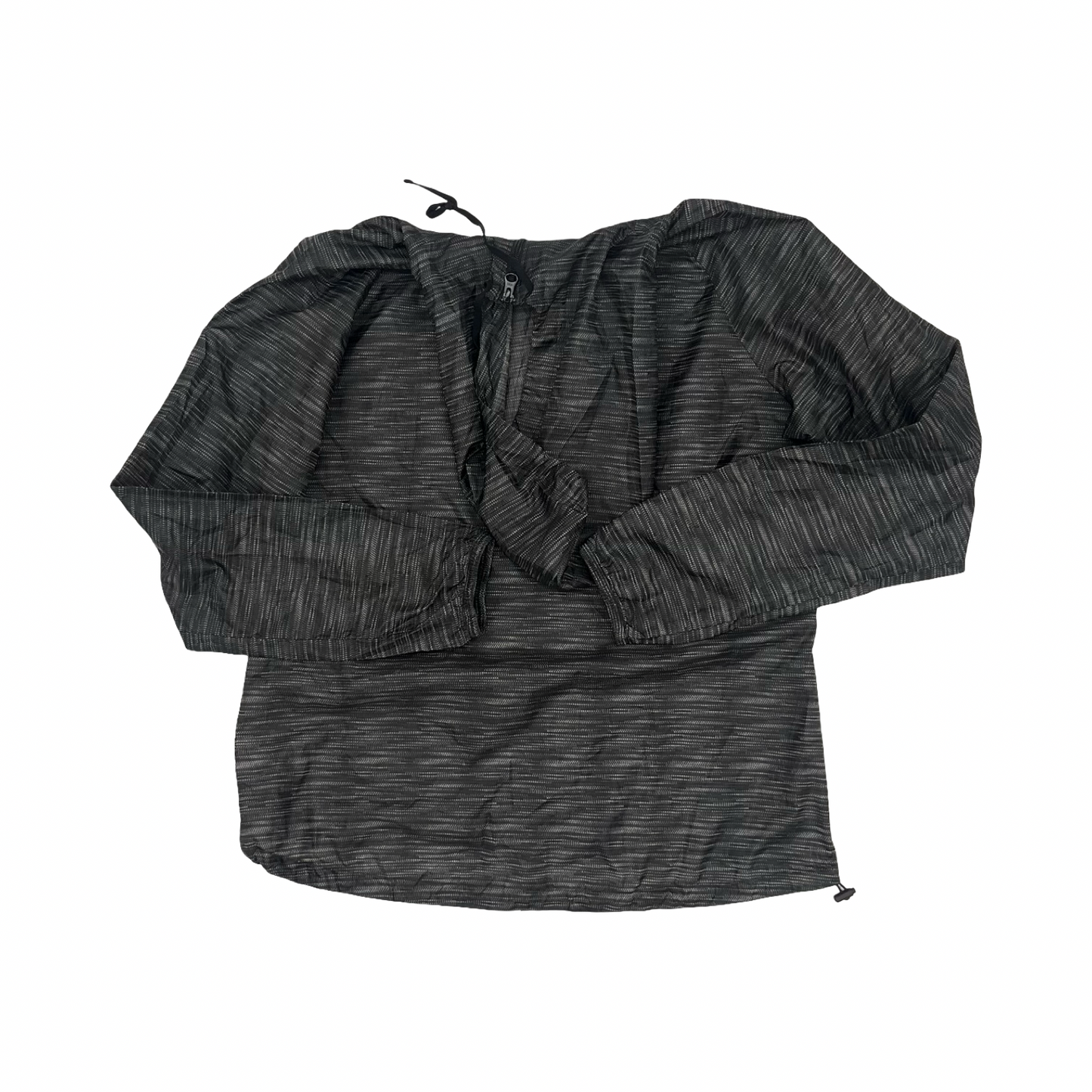 Athletic Jacket By Reebok In Grey, Size:M