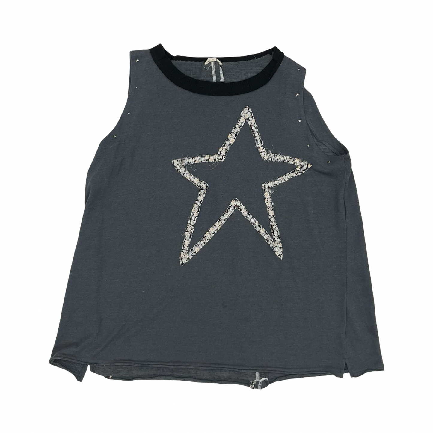 Tank Top By Pol In Grey, Size:L