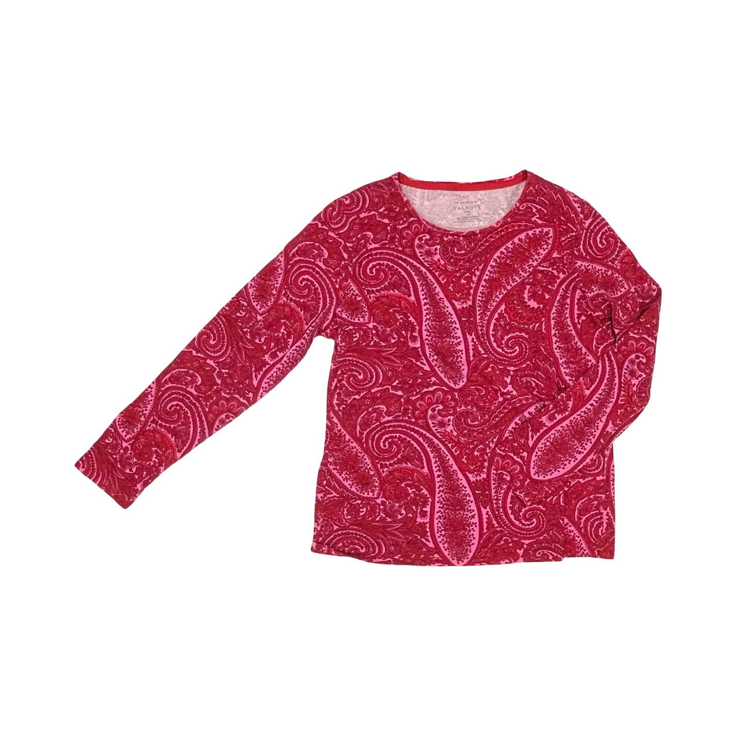 Top Ls By Talbots In Pink & Red, Size:Lp