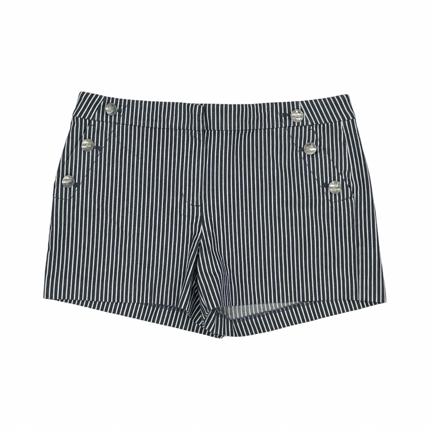 Shorts By Loft In Blue & White, Size:10