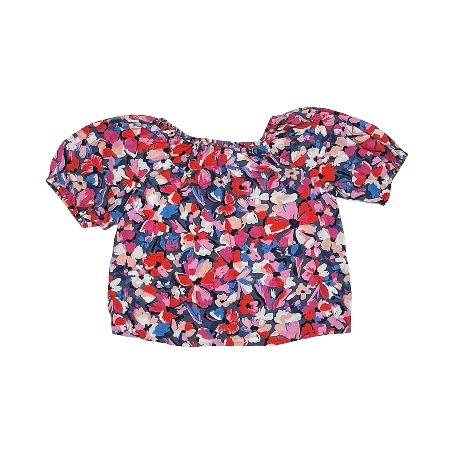 Blouse Ss By Sonoma In Floral Print, Size:L