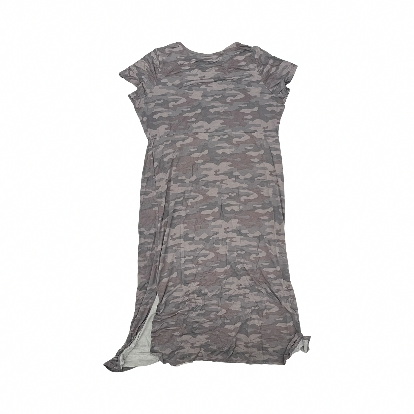 Dress Casual Maxi By Maurices In Camouflage Print, Size:1X
