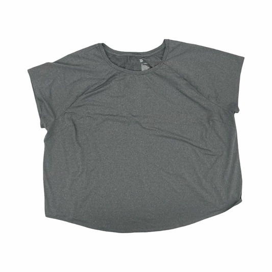 Athletic Top Ss By All In Motion In Grey, Size:4X