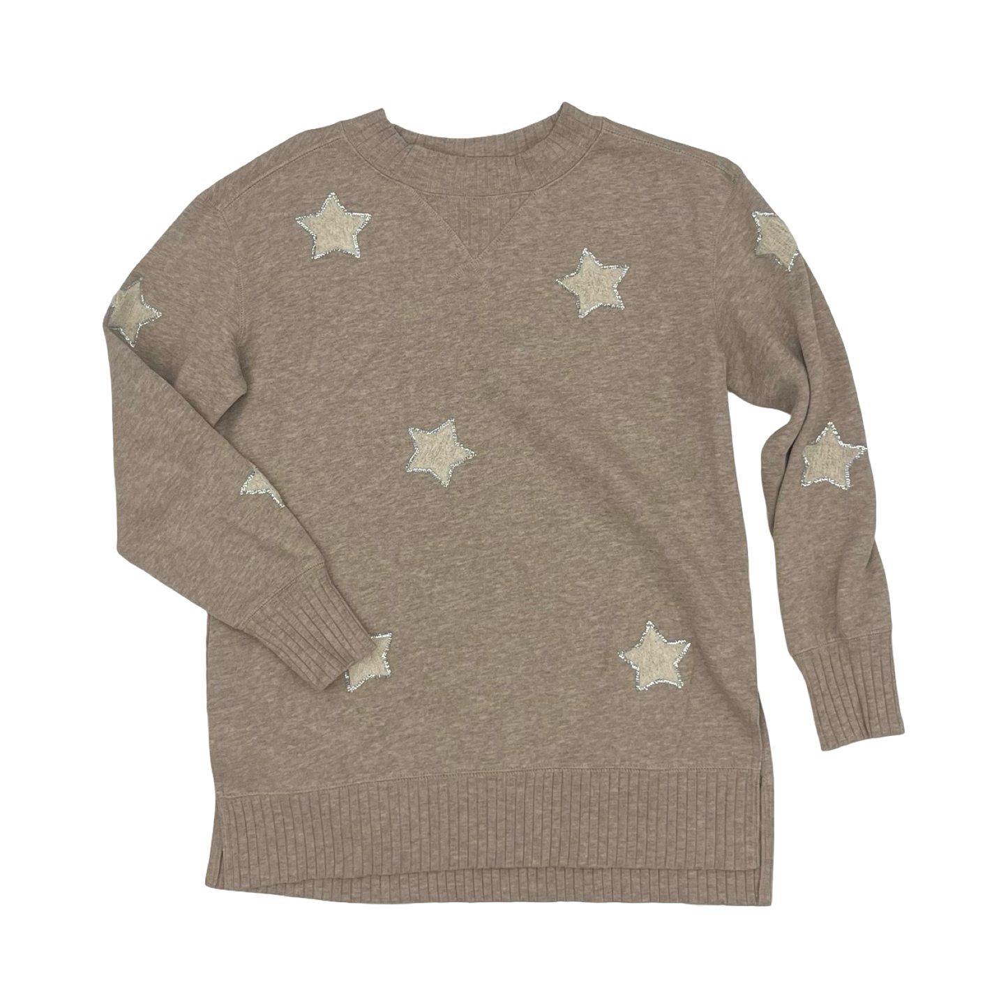 Sweatshirt Collar By Maurices In Brown, Size:Xs