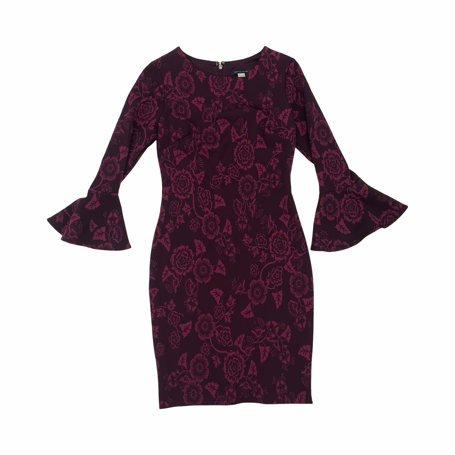 Dress Work By Tommy Hilfiger In Purple, Size:2