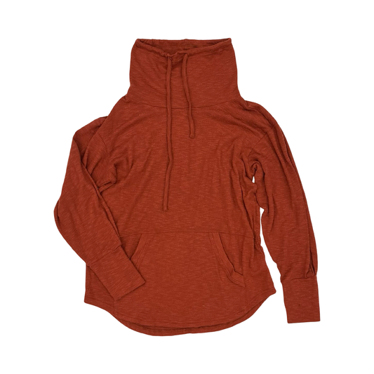 Sweatshirt Collar By Prana In Orange, Size:M