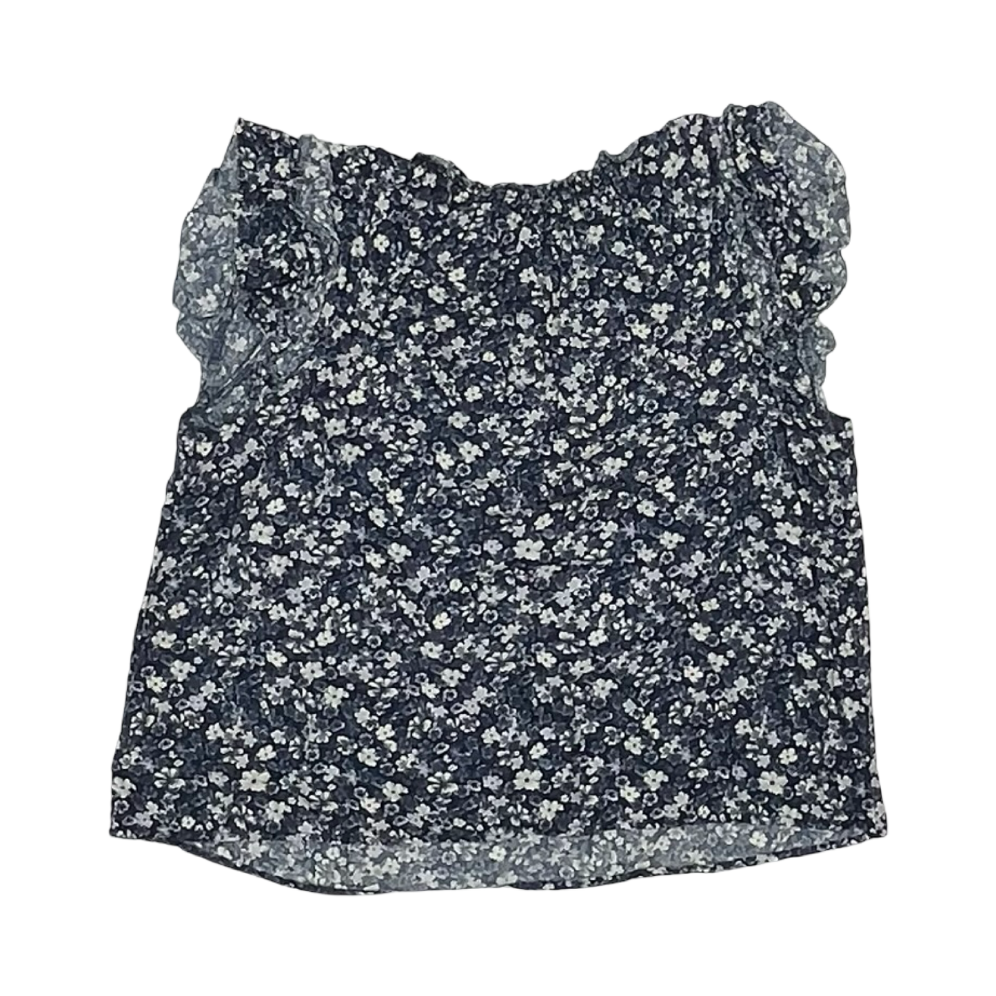 Blouse Ss By Old Navy In Blue, Size:L