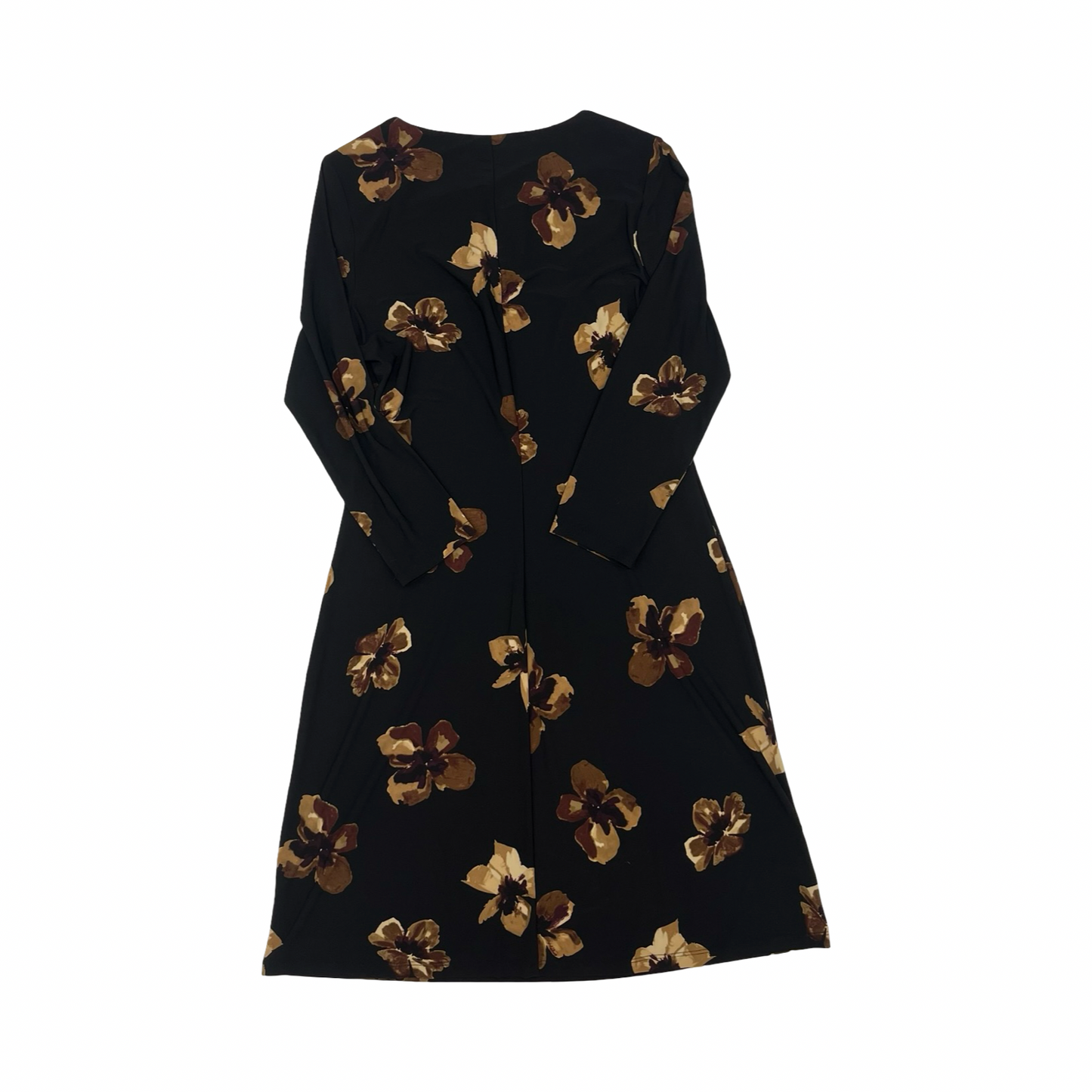 Dress Work By Tommy Hilfiger In Black & Brown, Size:2