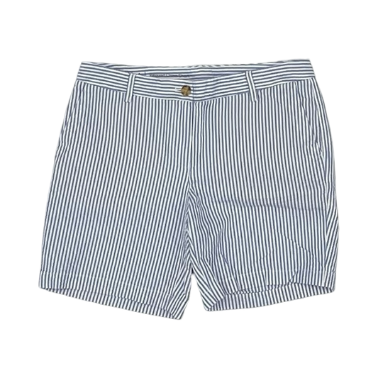 Shorts By Talbots In Blue & White, Size:4