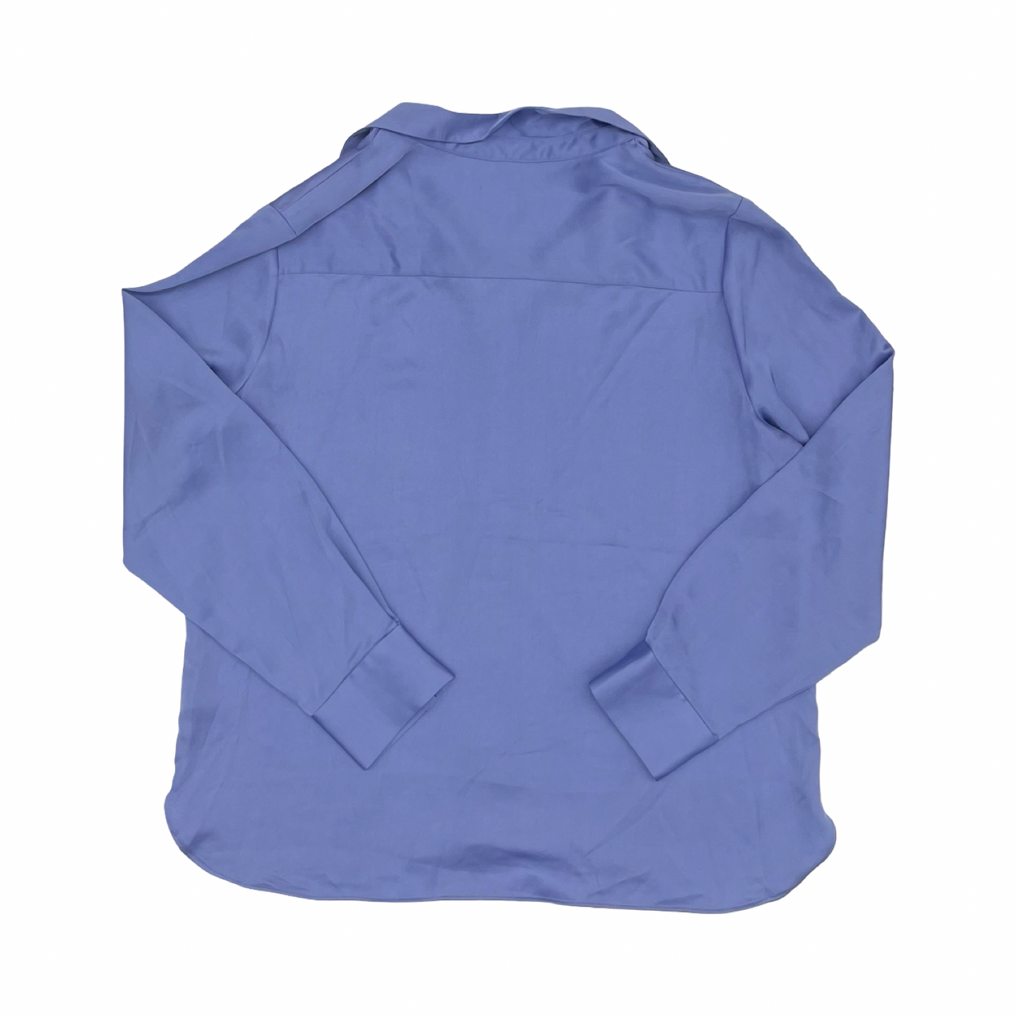 Blouse Ls By A New Day In Blue, Size:Xl