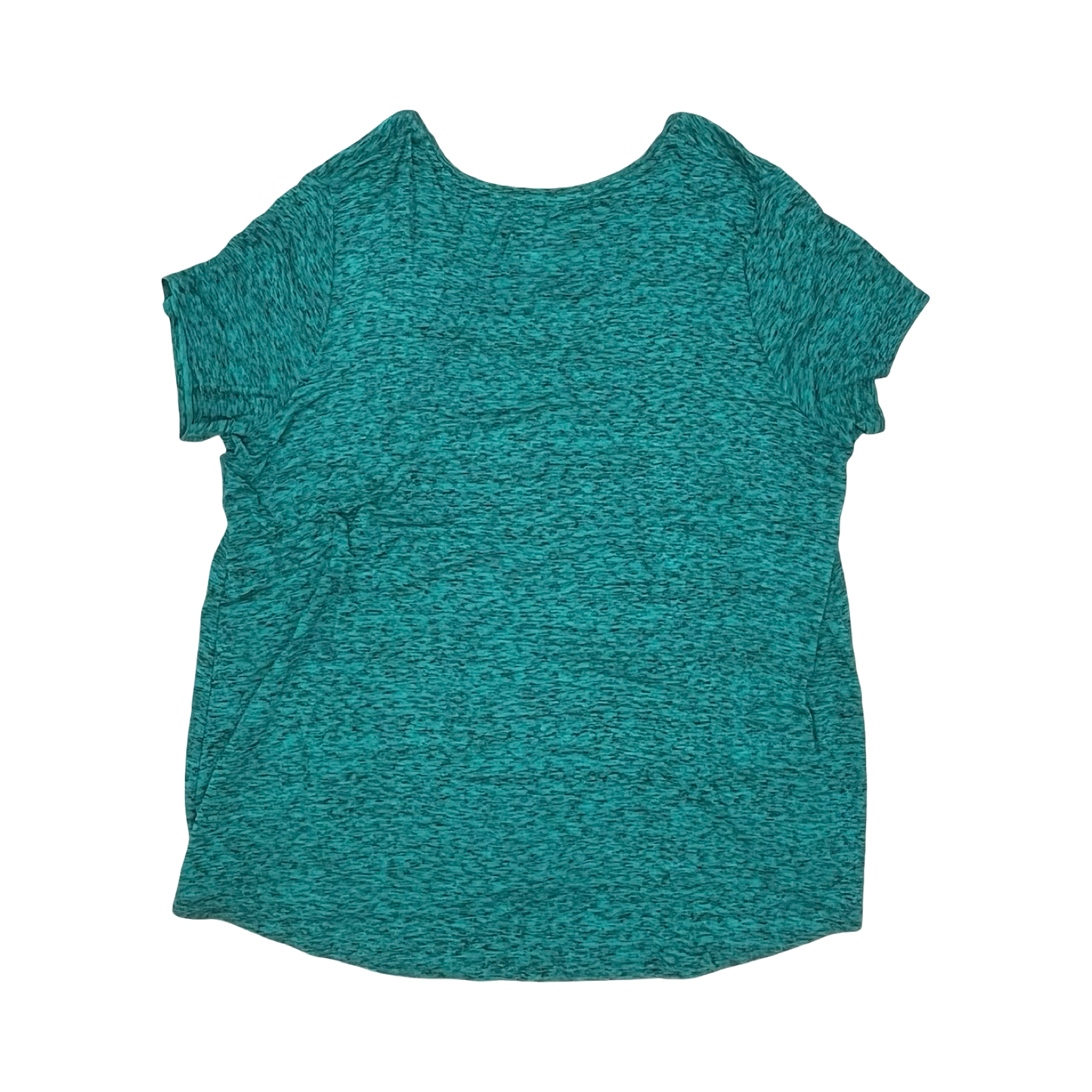Top Ss Basic By Evri In Teal, Size:3X