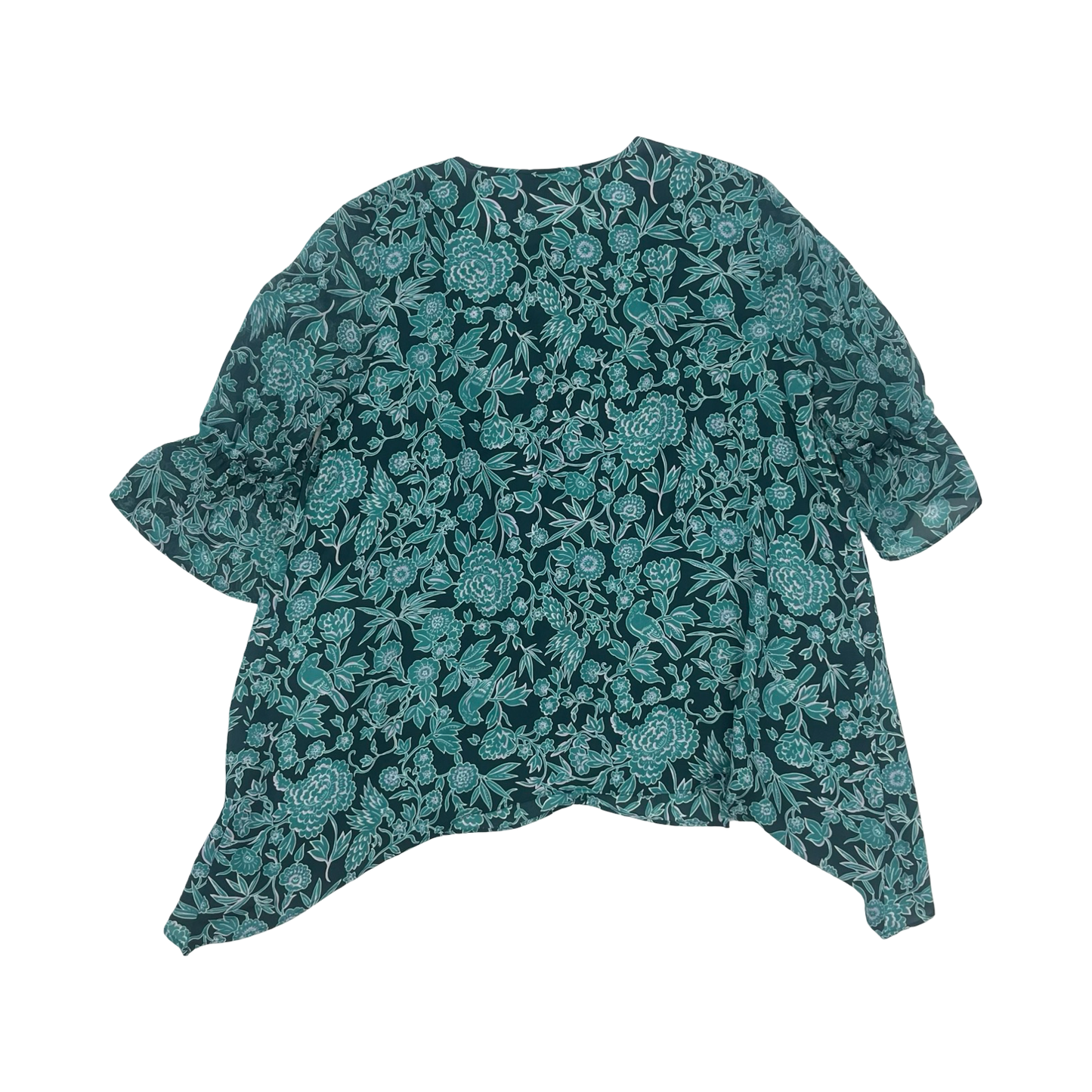 Blouse Ss By Lc Lauren Conrad In Green, Size:L