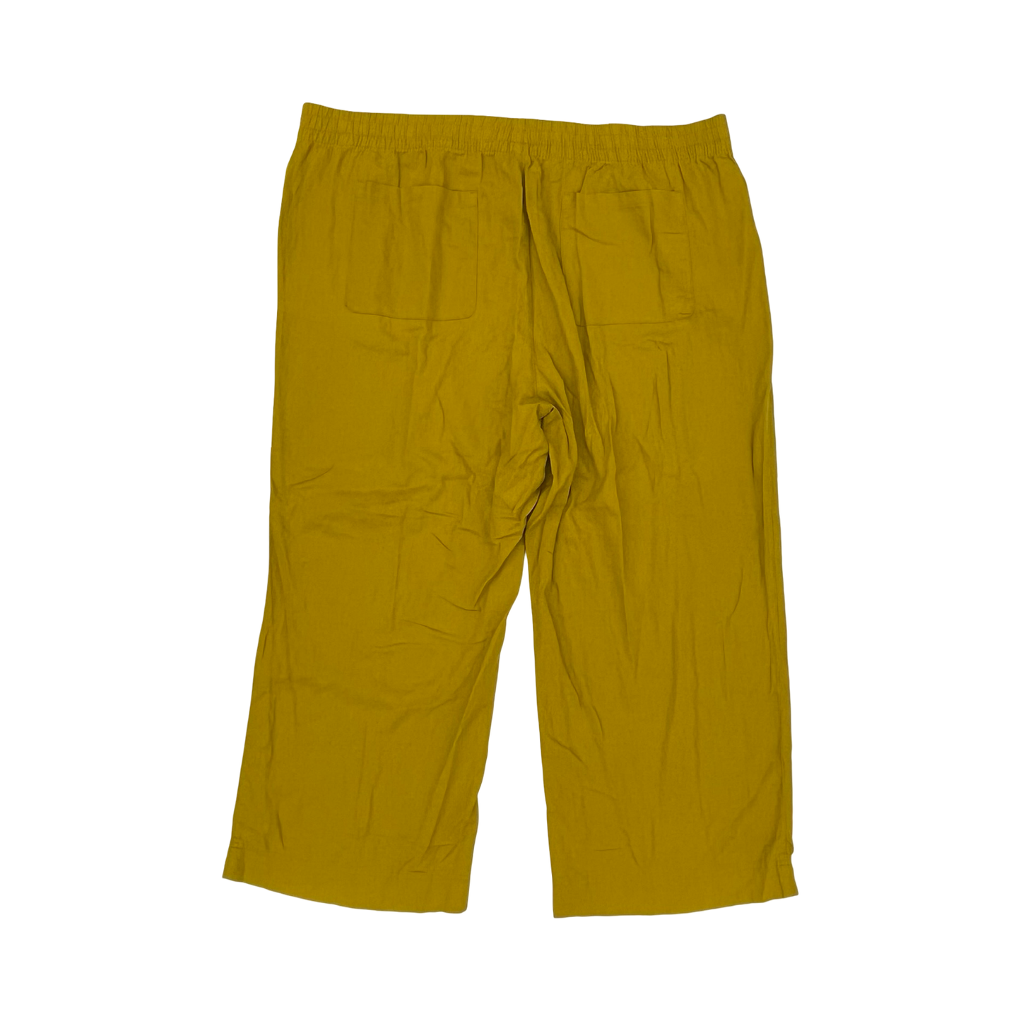 Pants Wide Leg By Old Navy In Yellow, Size:3X