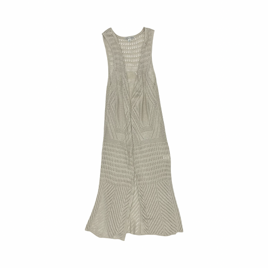 Vest Other By Clothes Mentor In Tan, Size:S