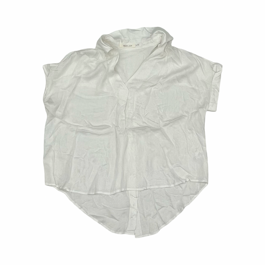 Blouse Ss By Mustard Seed In White, Size:S