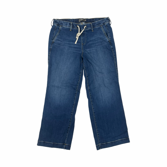 Jeans Wide Leg By Torrid In Blue Denim, Size:14