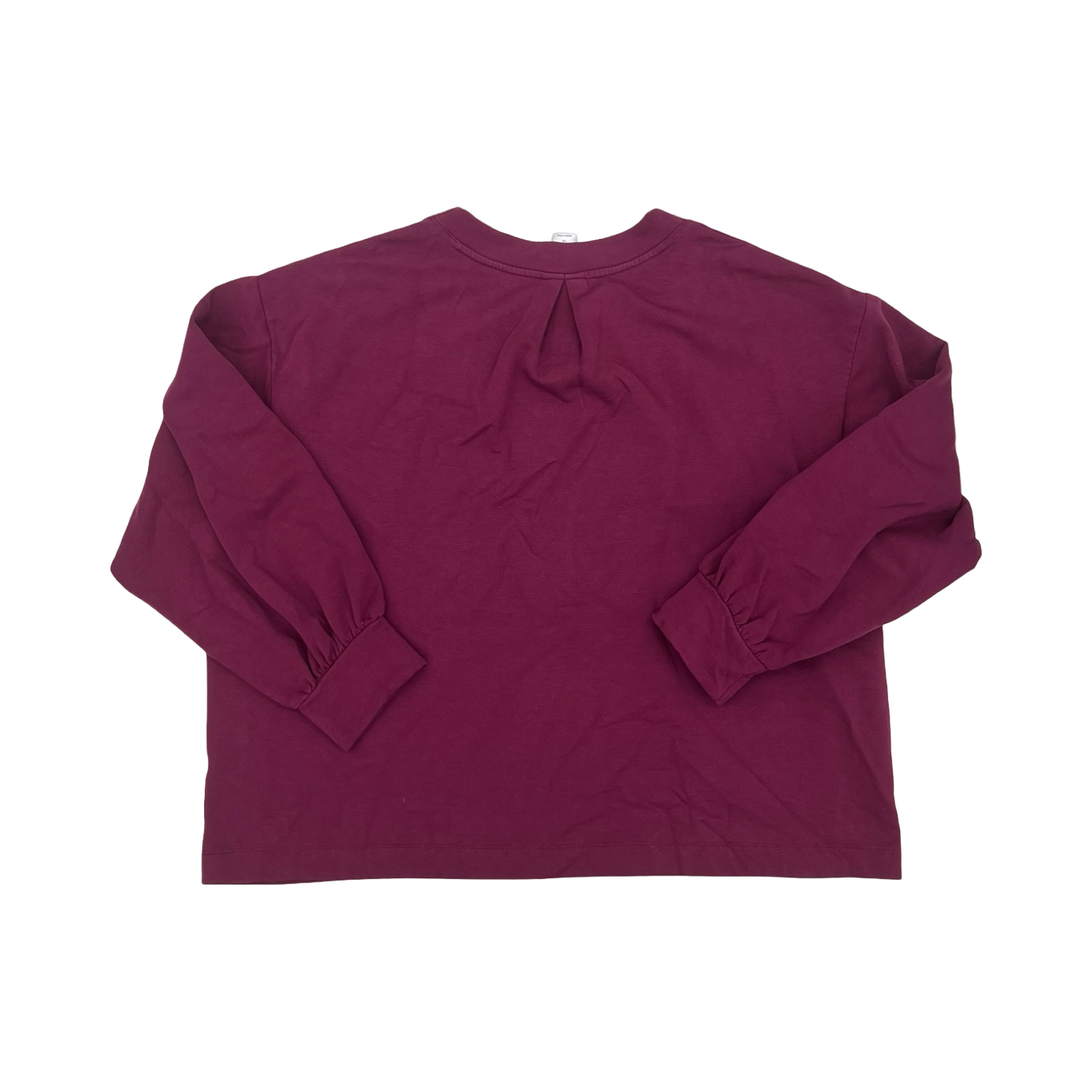Sweatshirt Collar By Te Verde In Purple, Size:1X