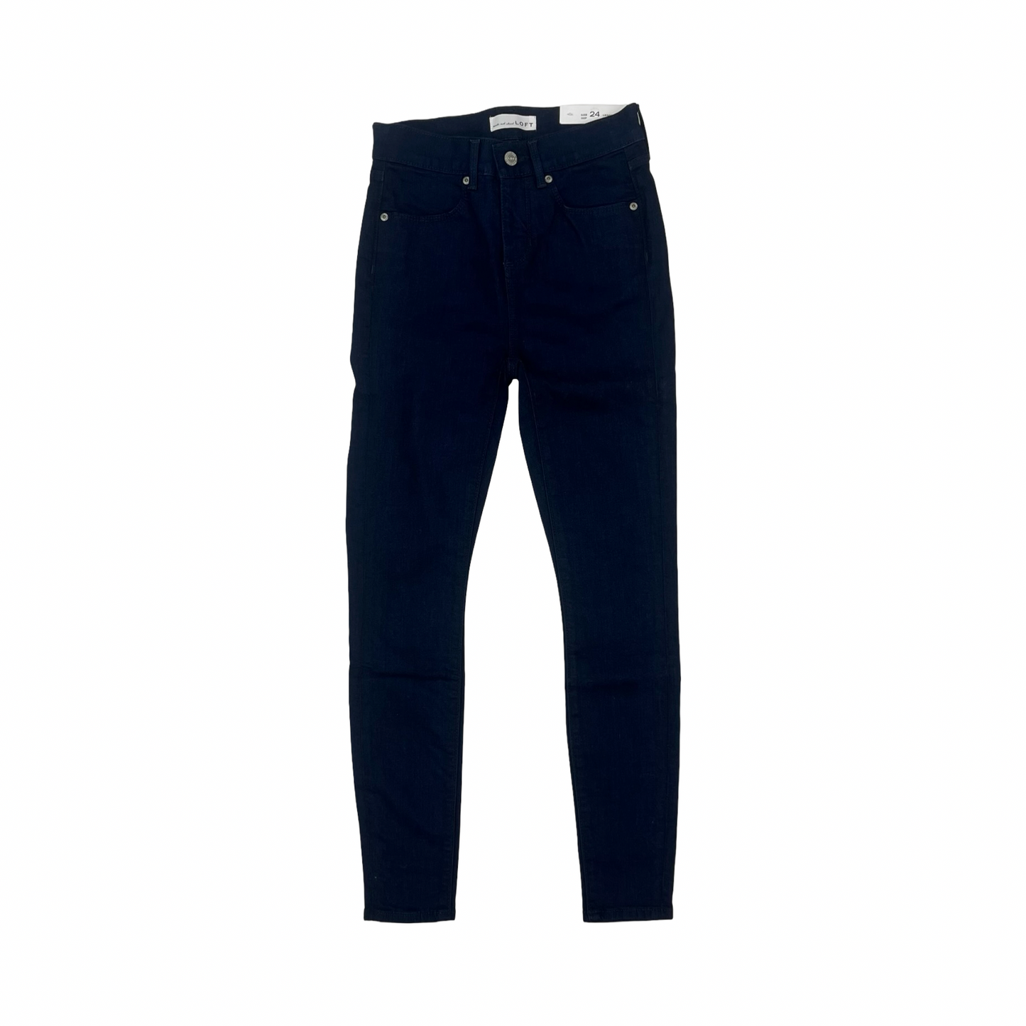 Jeans Jeggings By Loft In Blue Denim, Size:0P