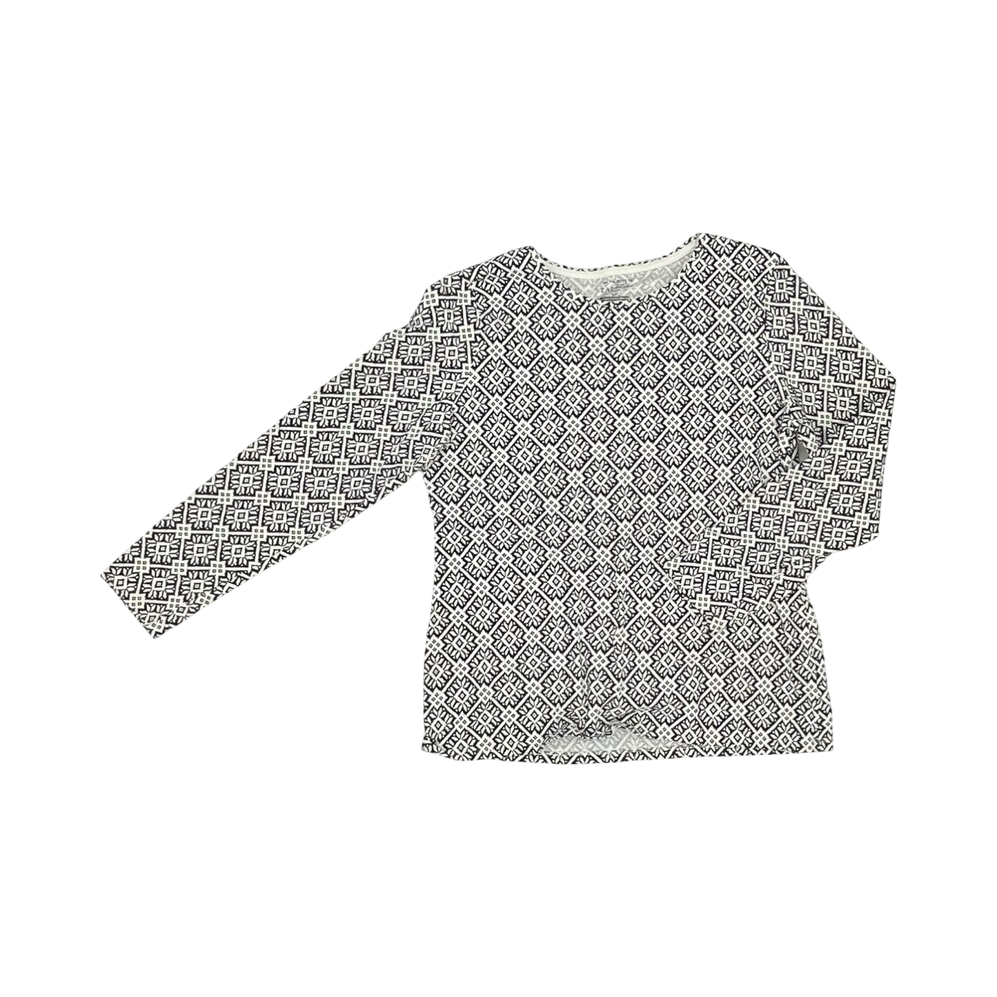 Top Ls By Talbots In Black & White, Size:Lp