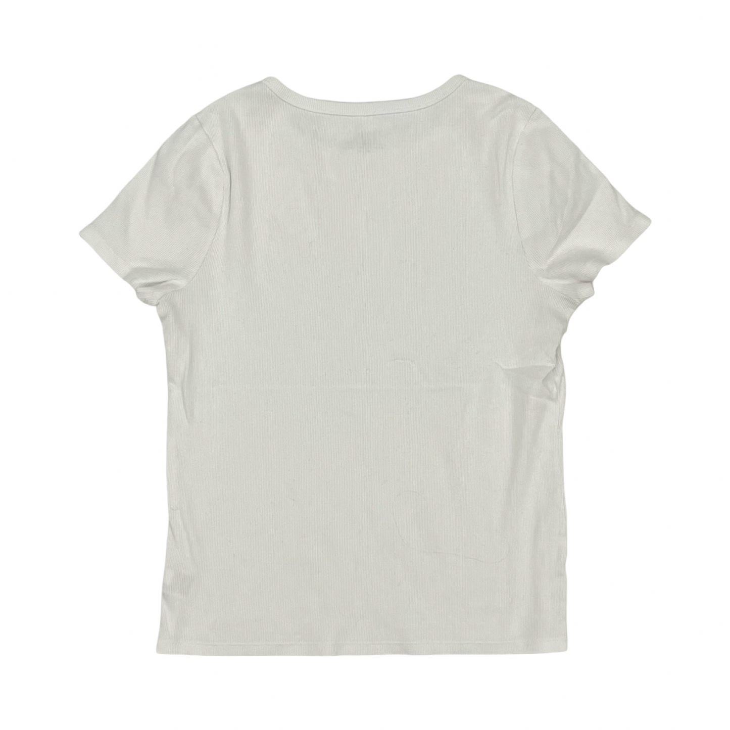 Top Ss By Time And Tru In White, Size:L