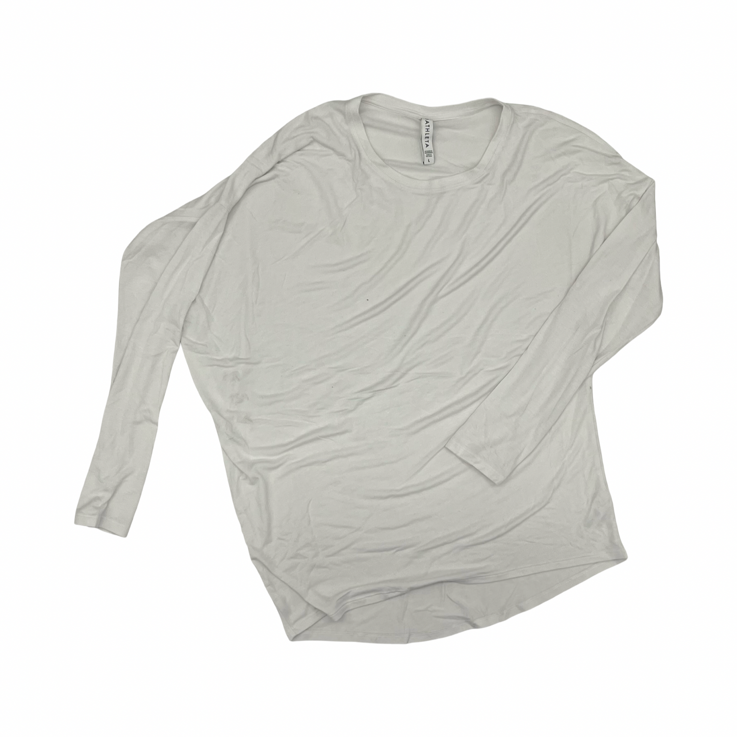 Top Ls By Athleta In White, Size:L