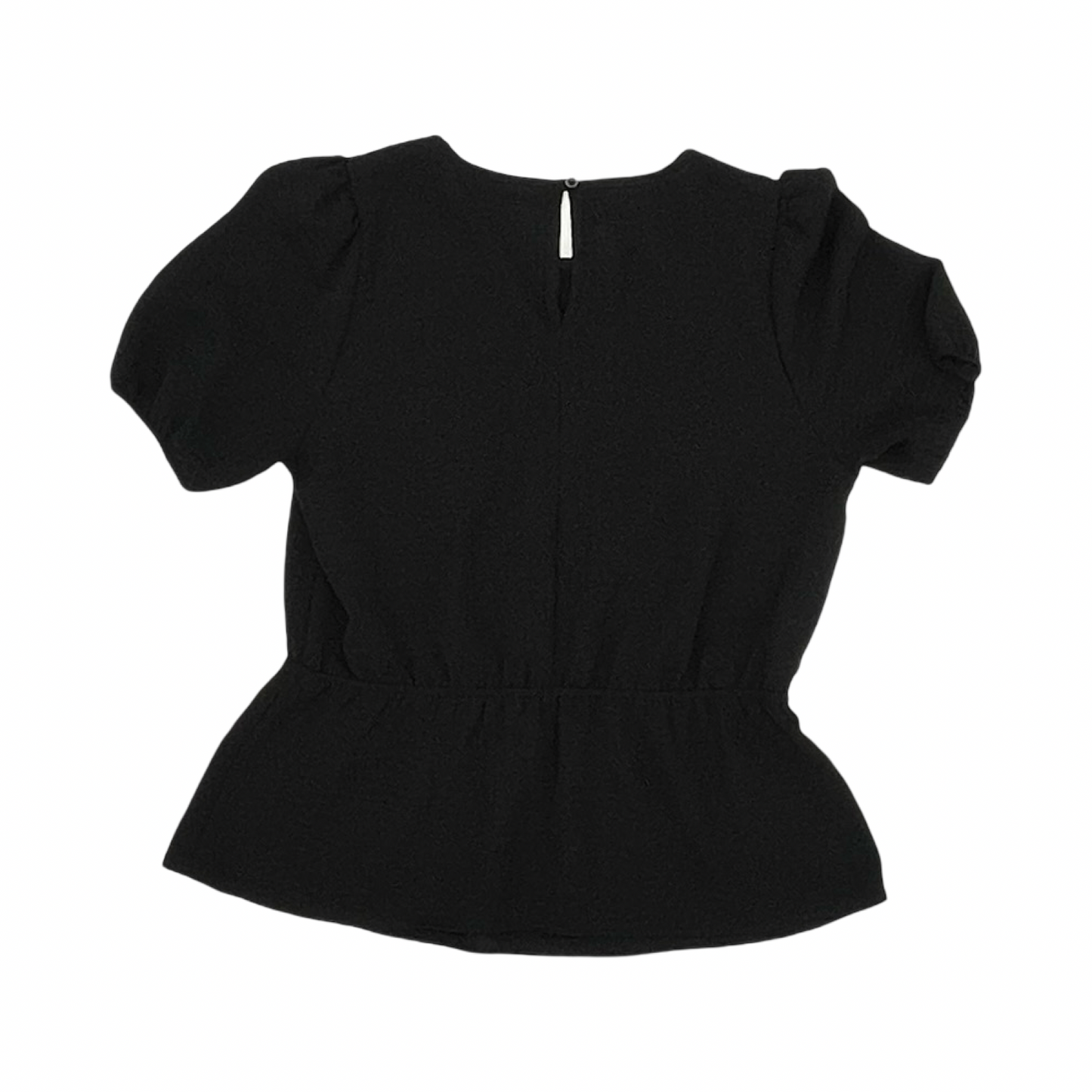 Blouse Ss By Nine West In Black, Size:L