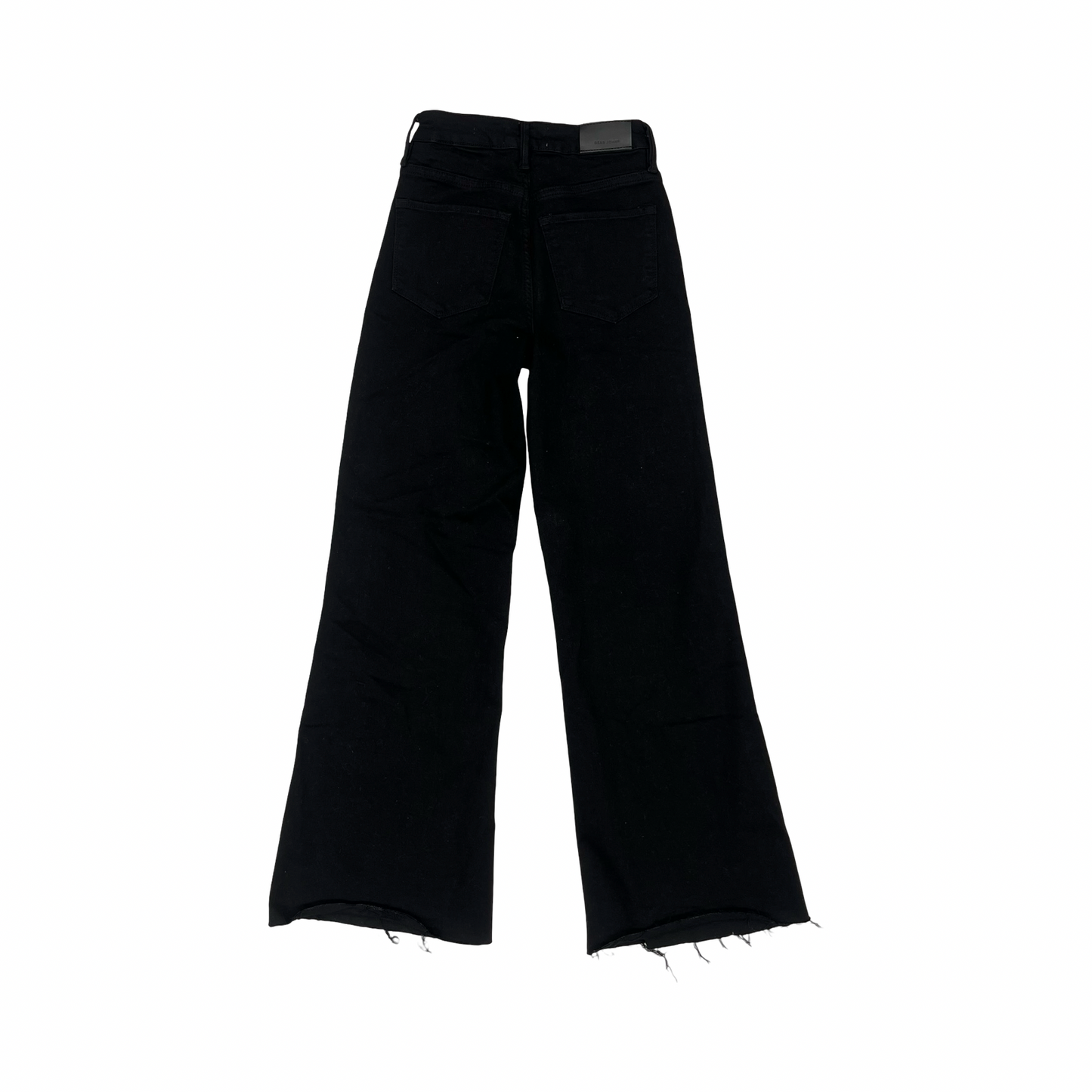 Jeans Straight By Dear John In Black Denim, Size:0