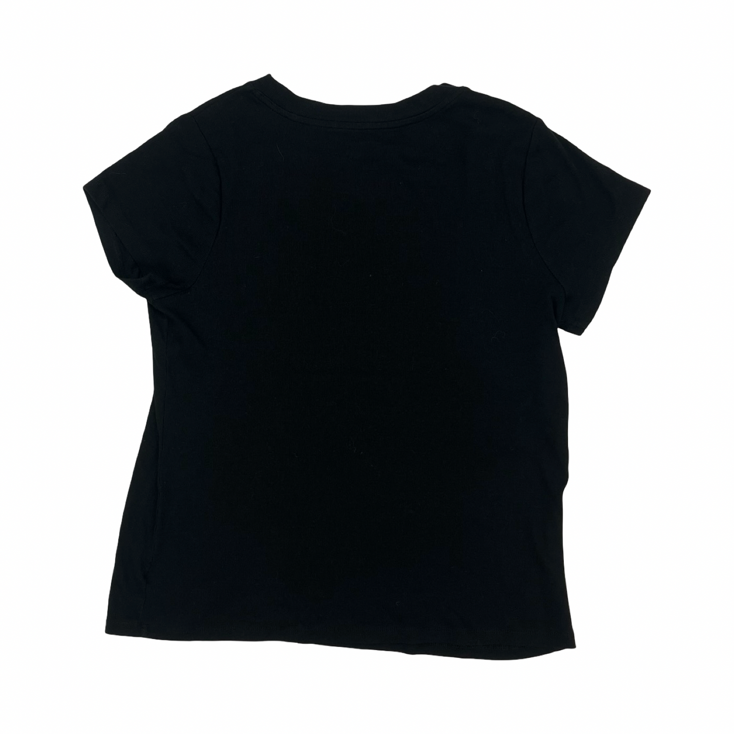 Top Ss Basic By A New Day In Black, Size:1X