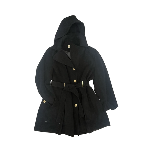 Coat Designer By Michael Kors In Black, Size:1X