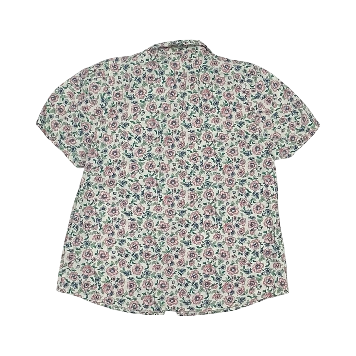 Blouse Ss By J. Crew In Floral Print, Size:L