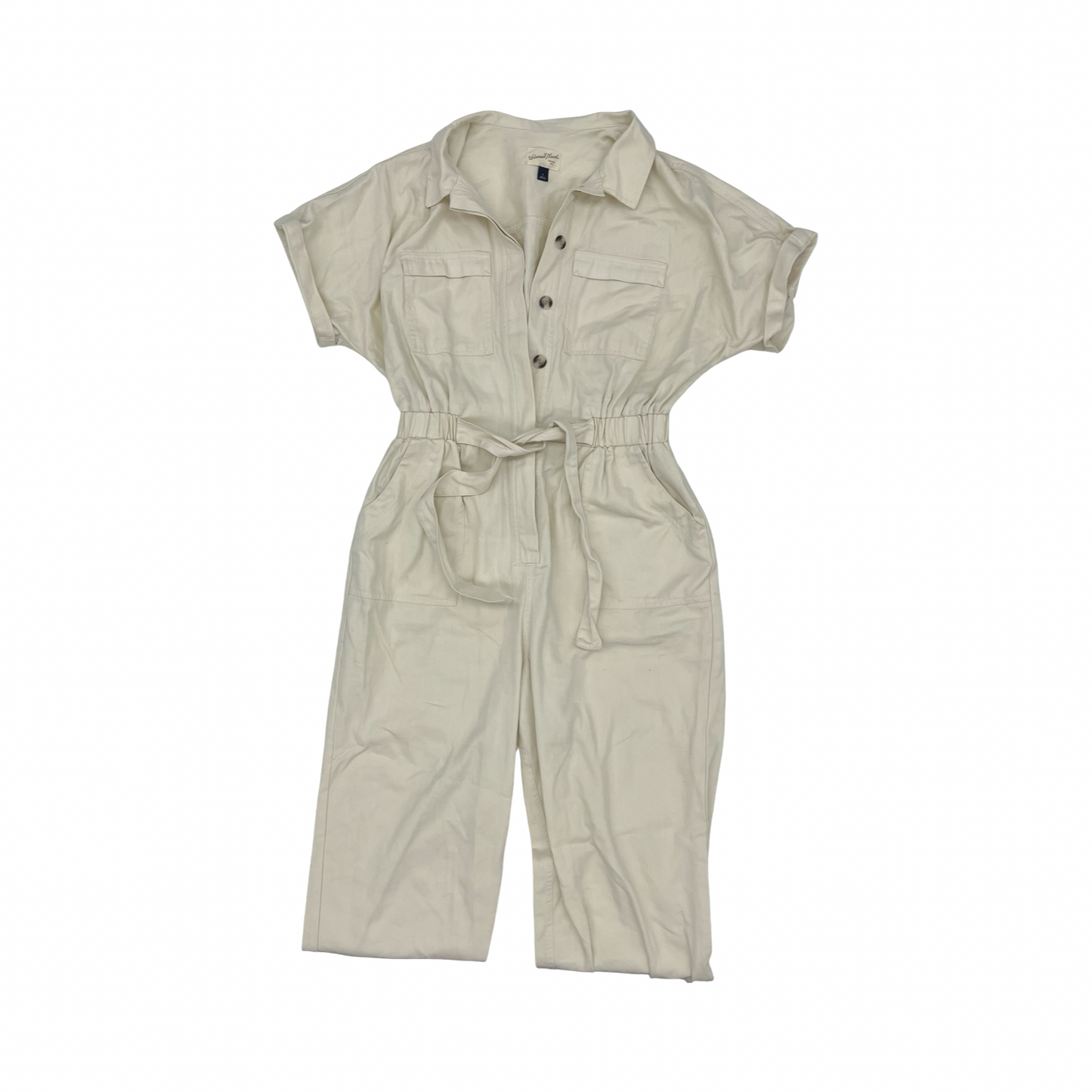 Jumpsuit By Universal Thread In Cream, Size:8