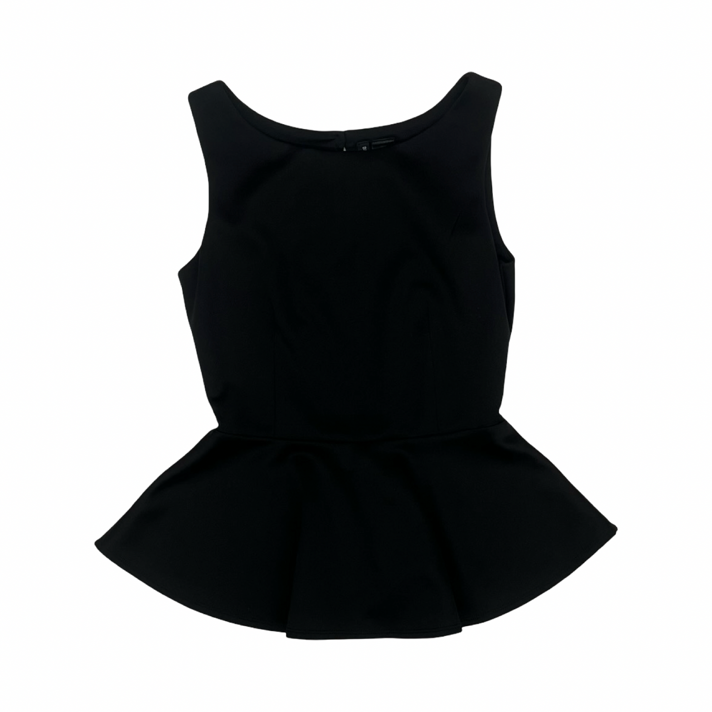 Blouse Sleeveless By Bisou Bisou In Black, Size:Xs