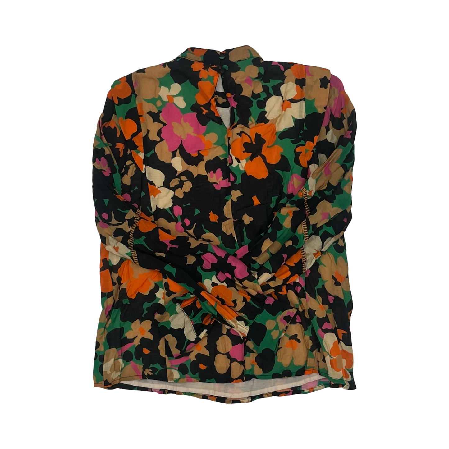 Blouse Ls By Fate In Floral Print, Size:M